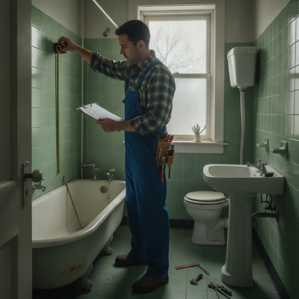 Badsanierung Duschbad Sanierung Hamburg – Ihr kompaktes Bad optimal nutzen – Badplanung und Aufmaß vor Ort