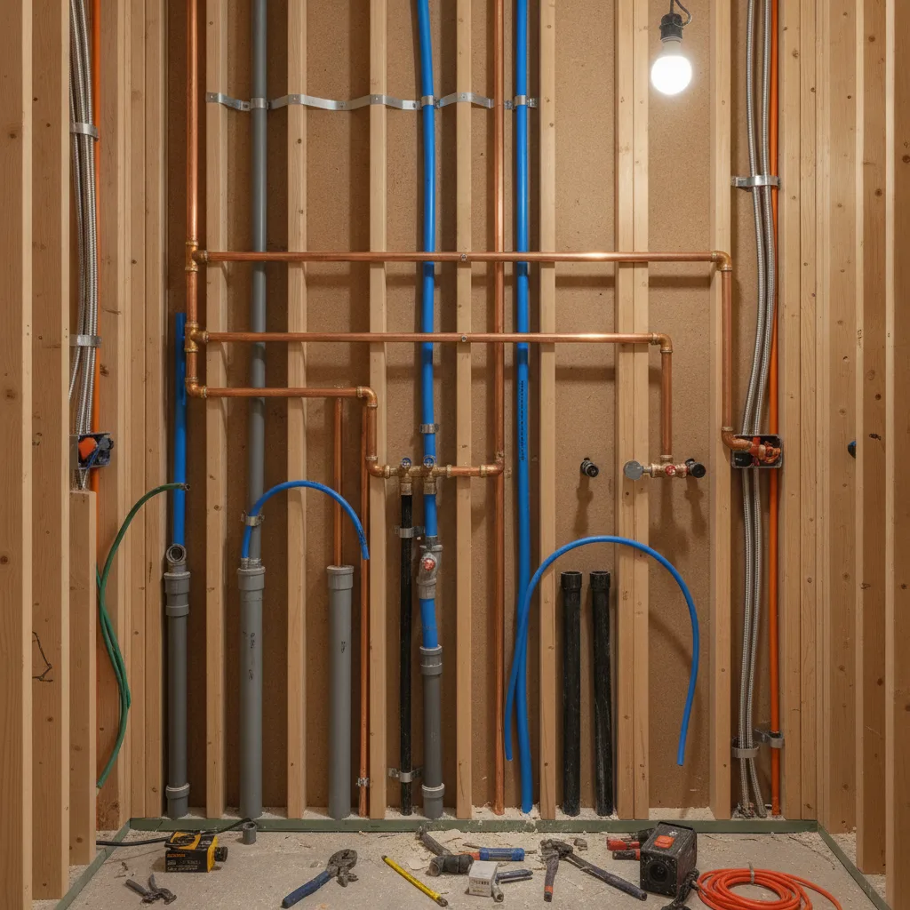 Badsanierung Duschbad Sanierung Hamburg – Ihr kompaktes Bad optimal nutzen – Rohinstallation Sanitär und Elektro